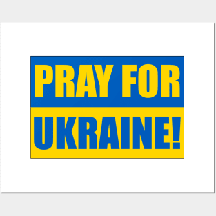 Pray For Ukraine 1 Posters and Art